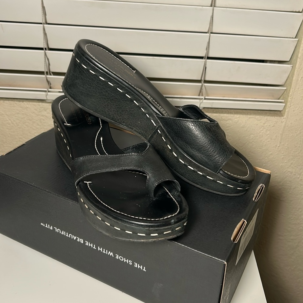 Donald Pliner Leather Salya Sandals Size 10